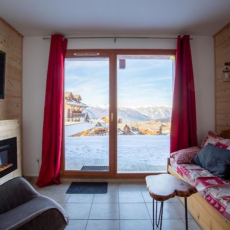 Cosy Cottage 1800 - Pied Des Pistes - Piscine, Sauna, Parking Privee Les Orres Eksteriør billede