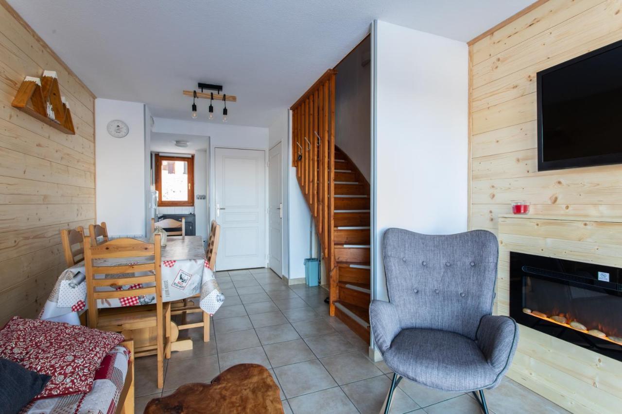 Cosy Cottage 1800 - Pied Des Pistes - Piscine, Sauna, Parking Privee Les Orres Eksteriør billede